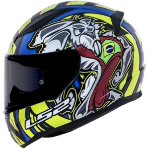 LS2 FF353 RAPID ALEX BARROS – AMARELO/AZUL