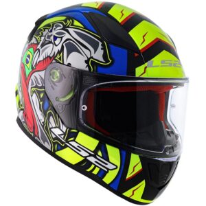 LS2 FF353 RAPID ALEX BARROS – AMARELO/AZUL