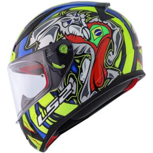 LS2 FF353 RAPID ALEX BARROS – AMARELO/AZUL