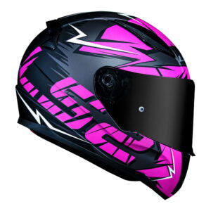 LS2 FF353 RAPID CROMO – PRETO/ROSA